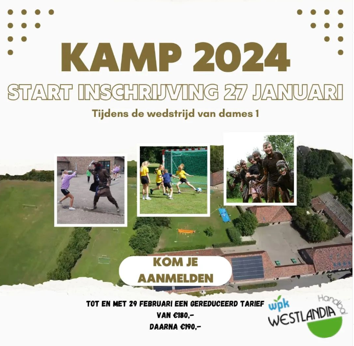 WPK Westlandia Handbalkamp 2024!